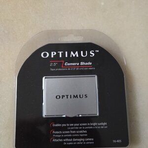 Optimus 2 ½” Screen Shade for Digital Cameras